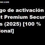 Código de activación de Avast Premium Security