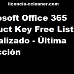 Clave de producto de Microsoft Office 365
