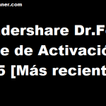 Clave de activación de Wondershare Dr.Fone