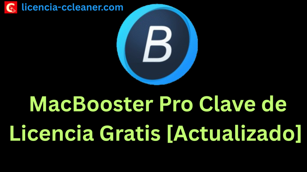 MacBooster Pro Clave de Licencia