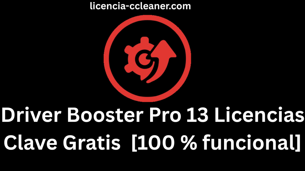 Driver Booster Pro 13 Licencias Clave