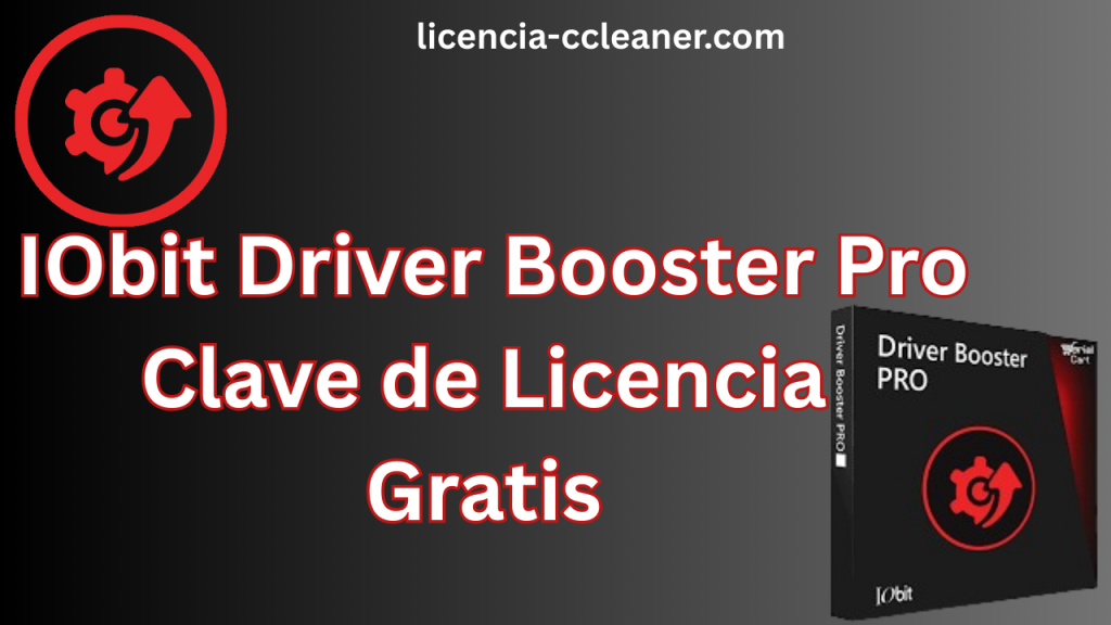 IObit Driver Booster Pro 13 Clave de Licencia
